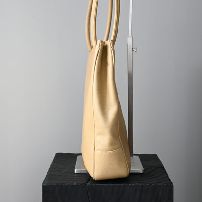 Chanel CC Timeless Tote Beige - Leluxe Vintage Sdn. Bhd.