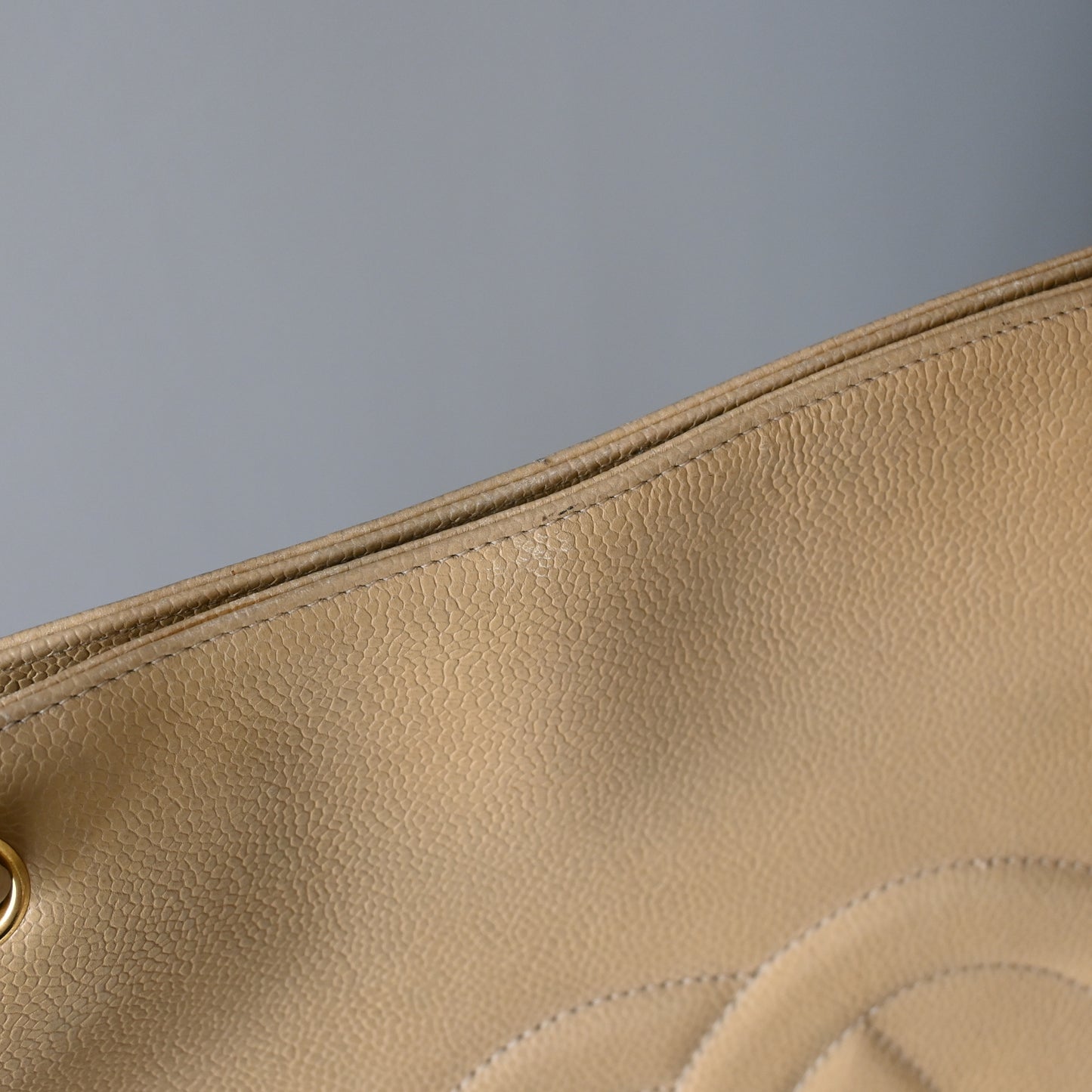 Chanel CC Timeless Tote Beige - Leluxe Vintage Sdn. Bhd.