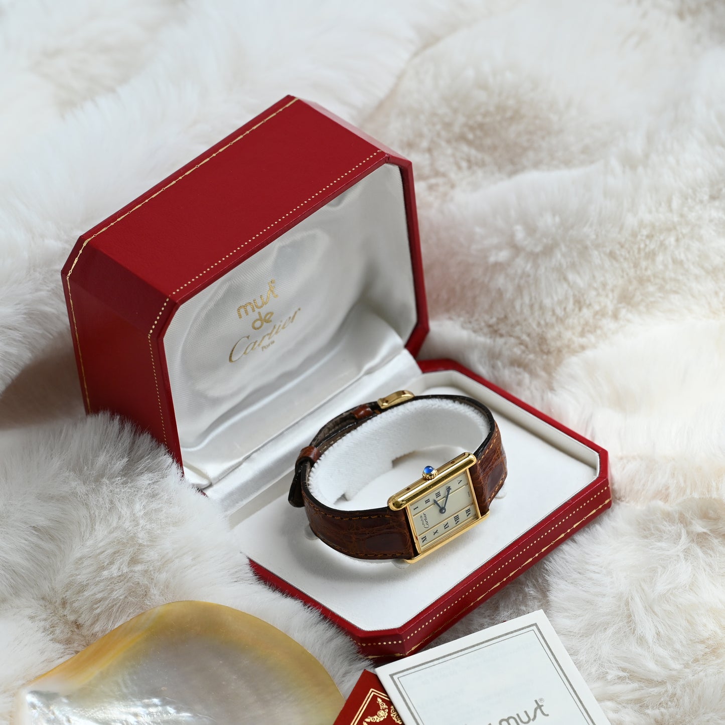 Cartier Must Tank LM W1002653 ref. 590005