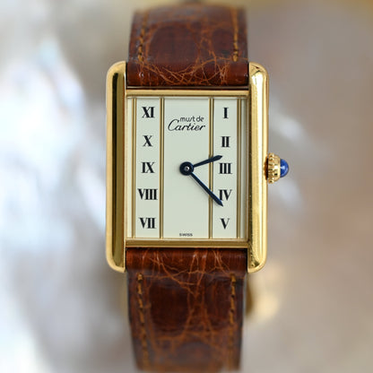 Cartier Must Tank LM W1002653 ref. 590005