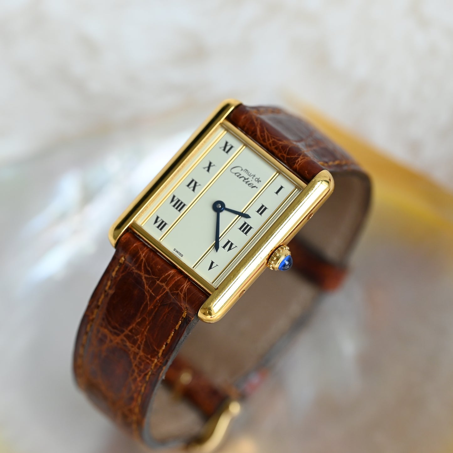 Cartier Must Tank LM W1002653 ref. 590005