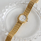 Seiko Exceline MOP Dial with 28P Diamonds Watch 5A50-5190