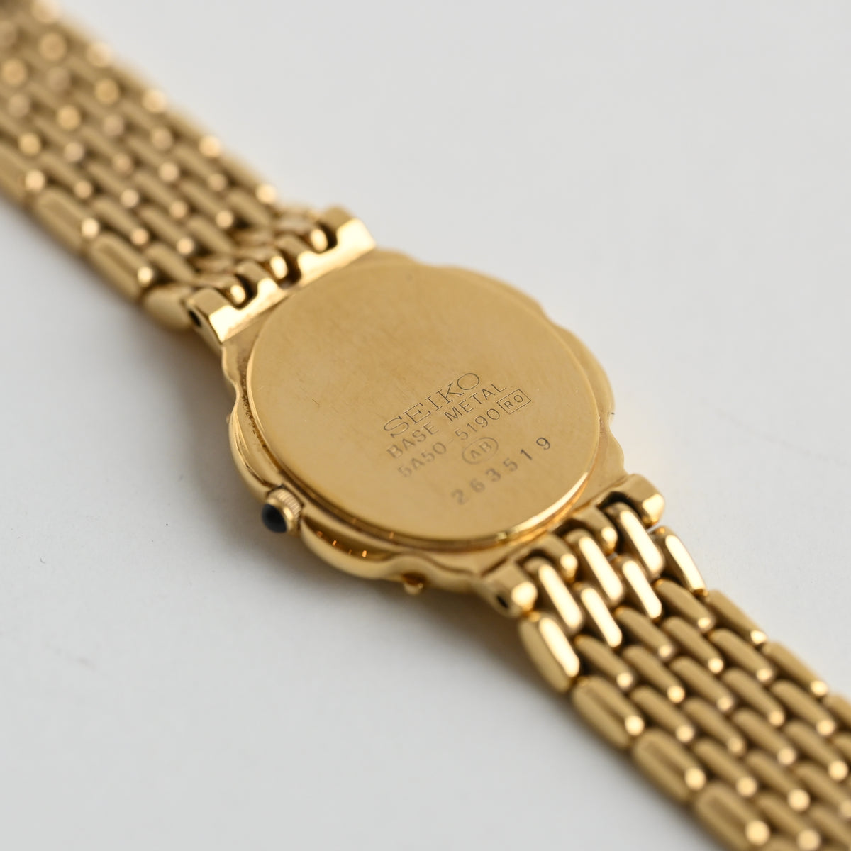 Seiko Exceline MOP Dial with 28P Diamonds Watch 5A50-5190