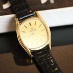 Omega De Ville Vertical Striped Dial Watch Ref.591.0158 Cal.1387 - 1982