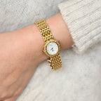 Seiko Exceline MOP Dial with 28P Diamonds Watch 5A50-5190
