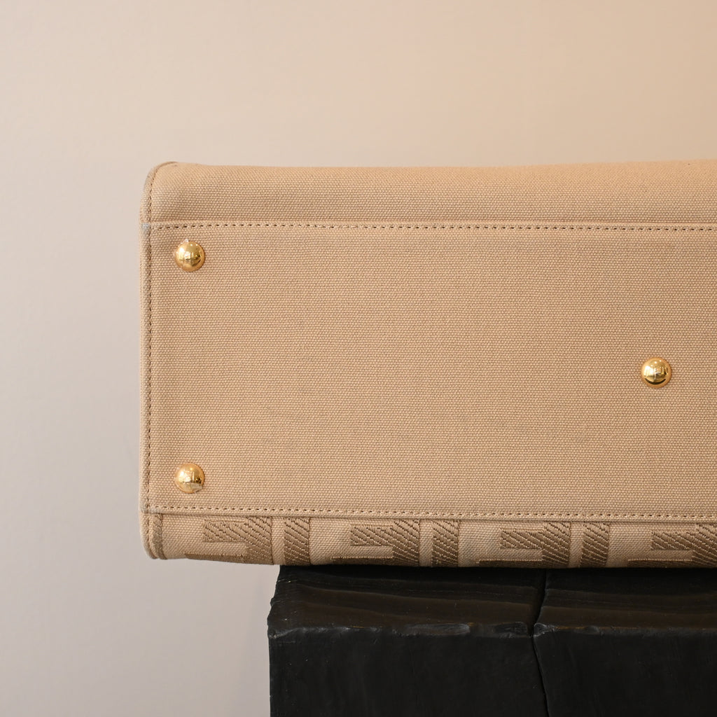Fendi Wool Peekaboo X-Lite Large Tote