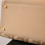 Fendi Wool Peekaboo X-Lite Large Tote