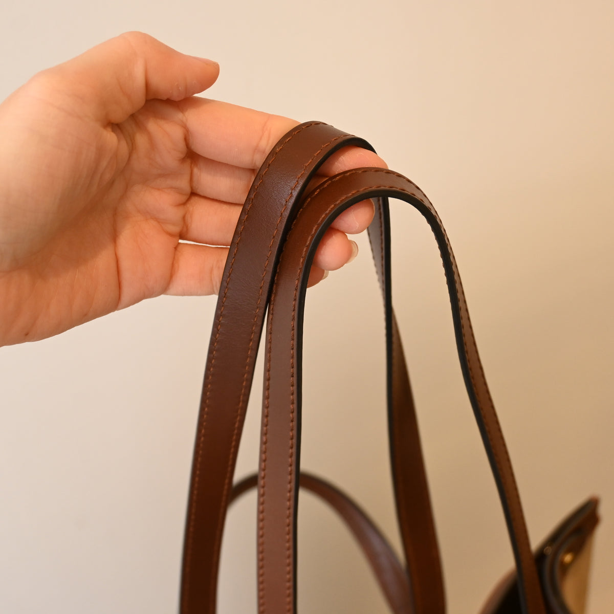 Fendi Wool Peekaboo X-Lite Large Tote