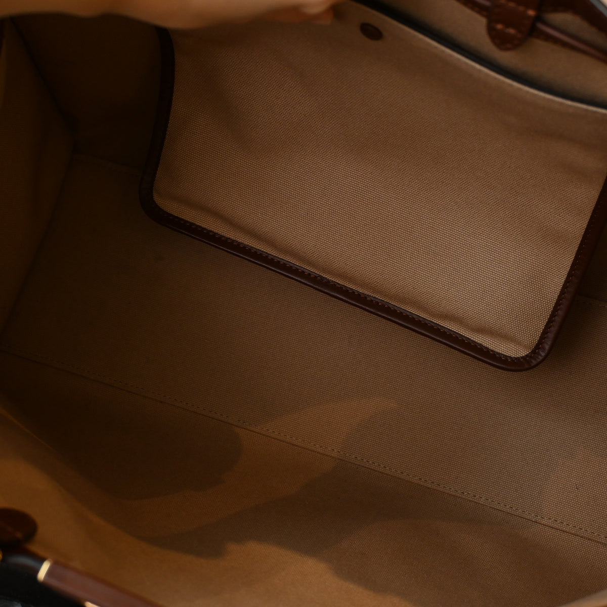 Fendi Wool Peekaboo X-Lite Large Tote