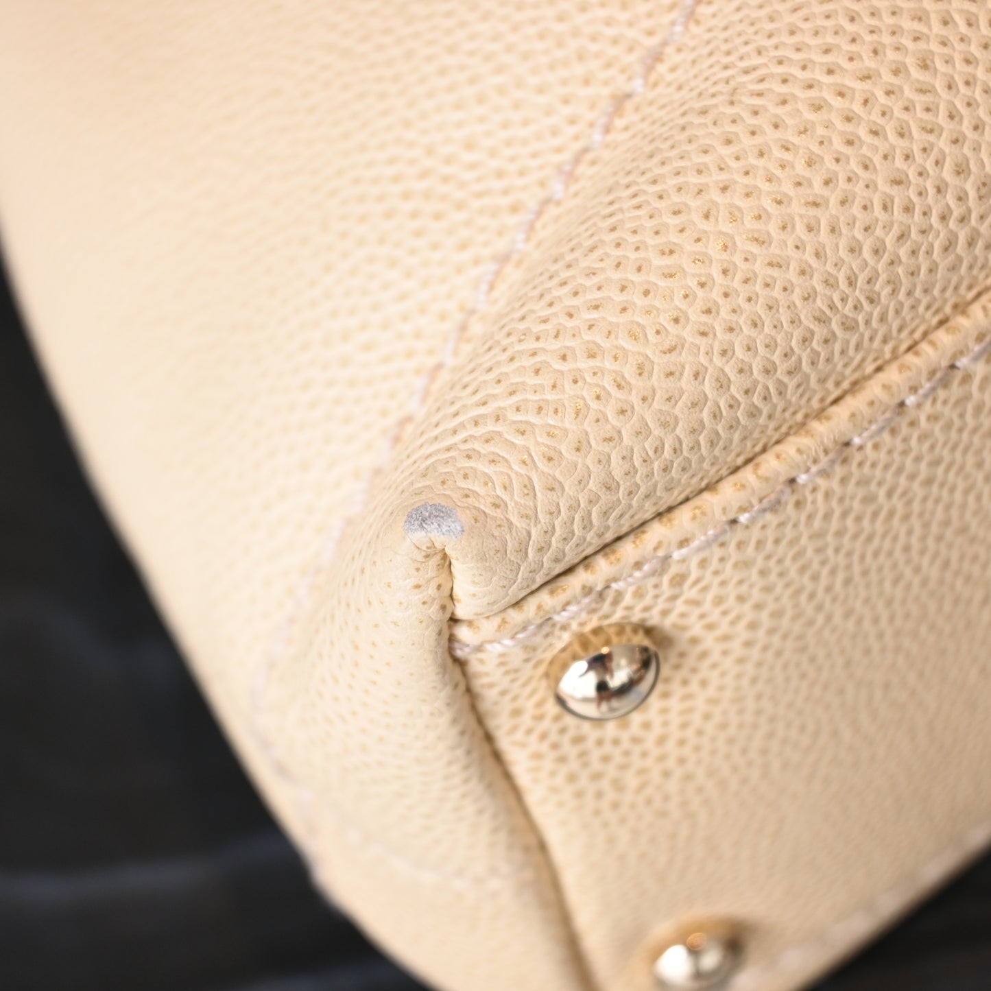 Chanel Caviar CC Hobo Wood Chain - Leluxe Vintage Sdn. Bhd.