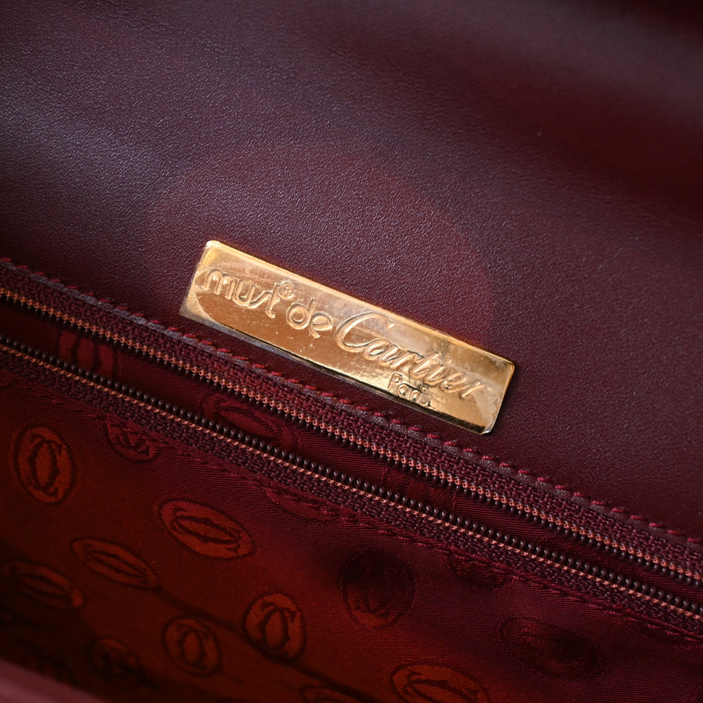 Cartier Bordeaux Kelly - Leluxe Vintage Sdn. Bhd.