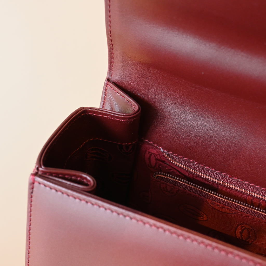 Cartier Bordeaux Kelly - Leluxe Vintage Sdn. Bhd.