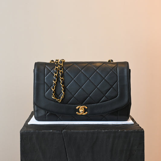 Chanel Diana Lambskin Medium