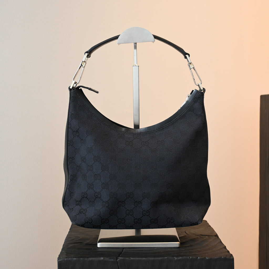 Gucci GG Black Hobo - Leluxe Vintage Sdn. Bhd.