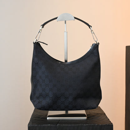 Gucci GG Black Hobo - Leluxe Vintage Sdn. Bhd.