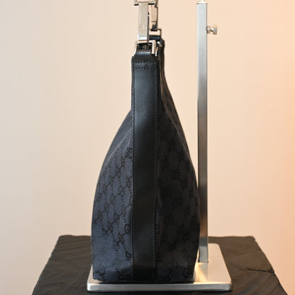 Gucci GG Black Hobo - Leluxe Vintage Sdn. Bhd.