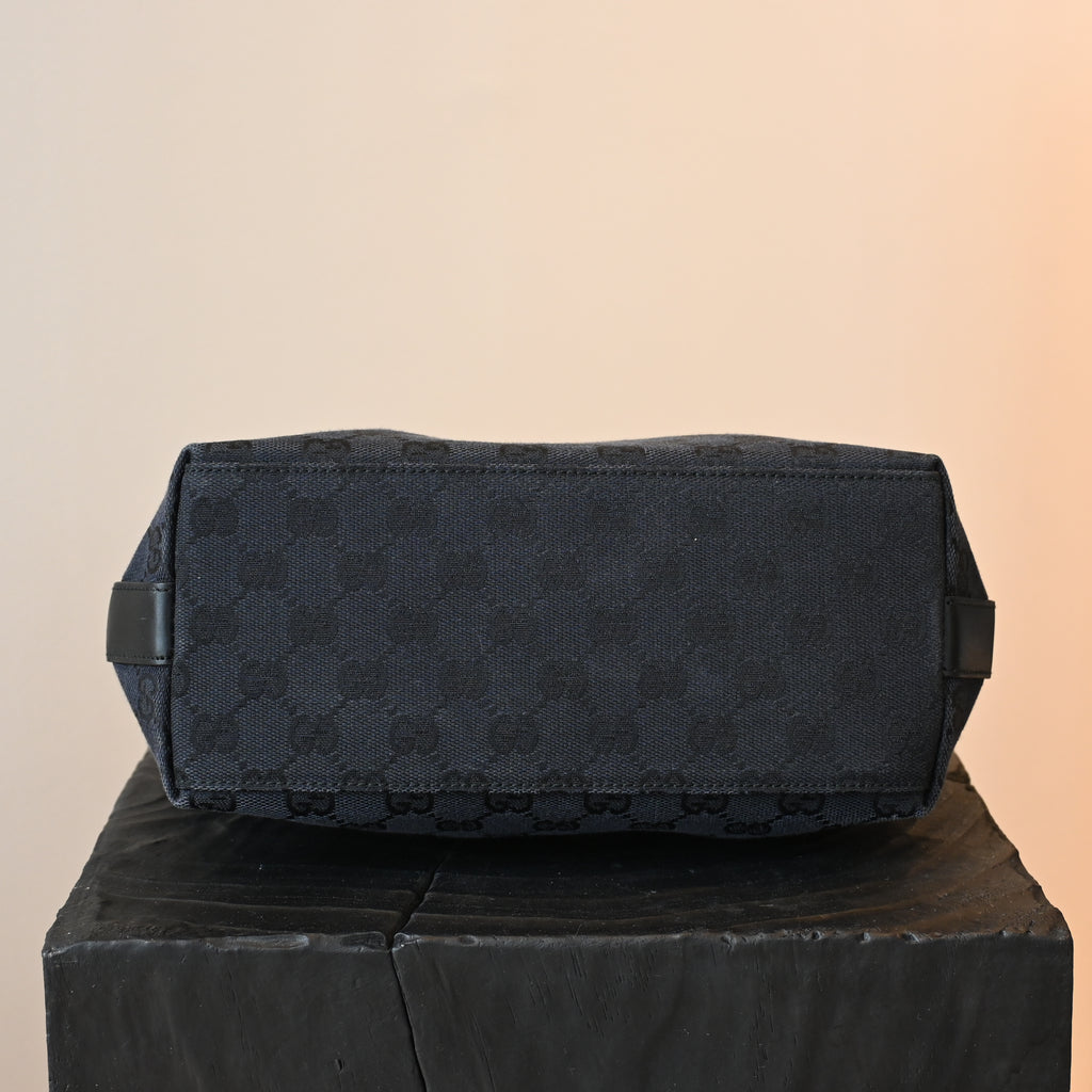 Gucci GG Black Hobo - Leluxe Vintage Sdn. Bhd.