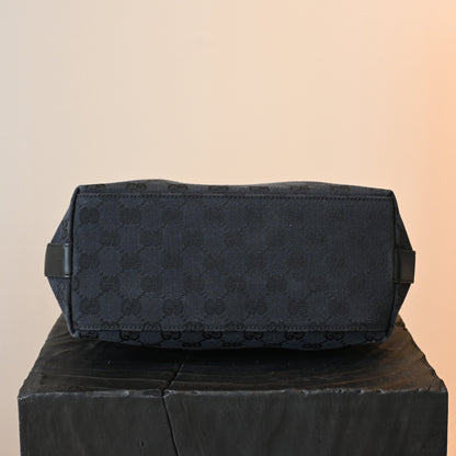 Gucci GG Black Hobo - Leluxe Vintage Sdn. Bhd.
