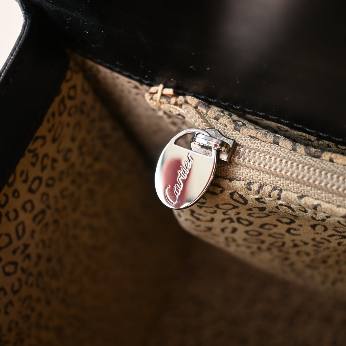 Cartier Panthère Calfskin Box Bag