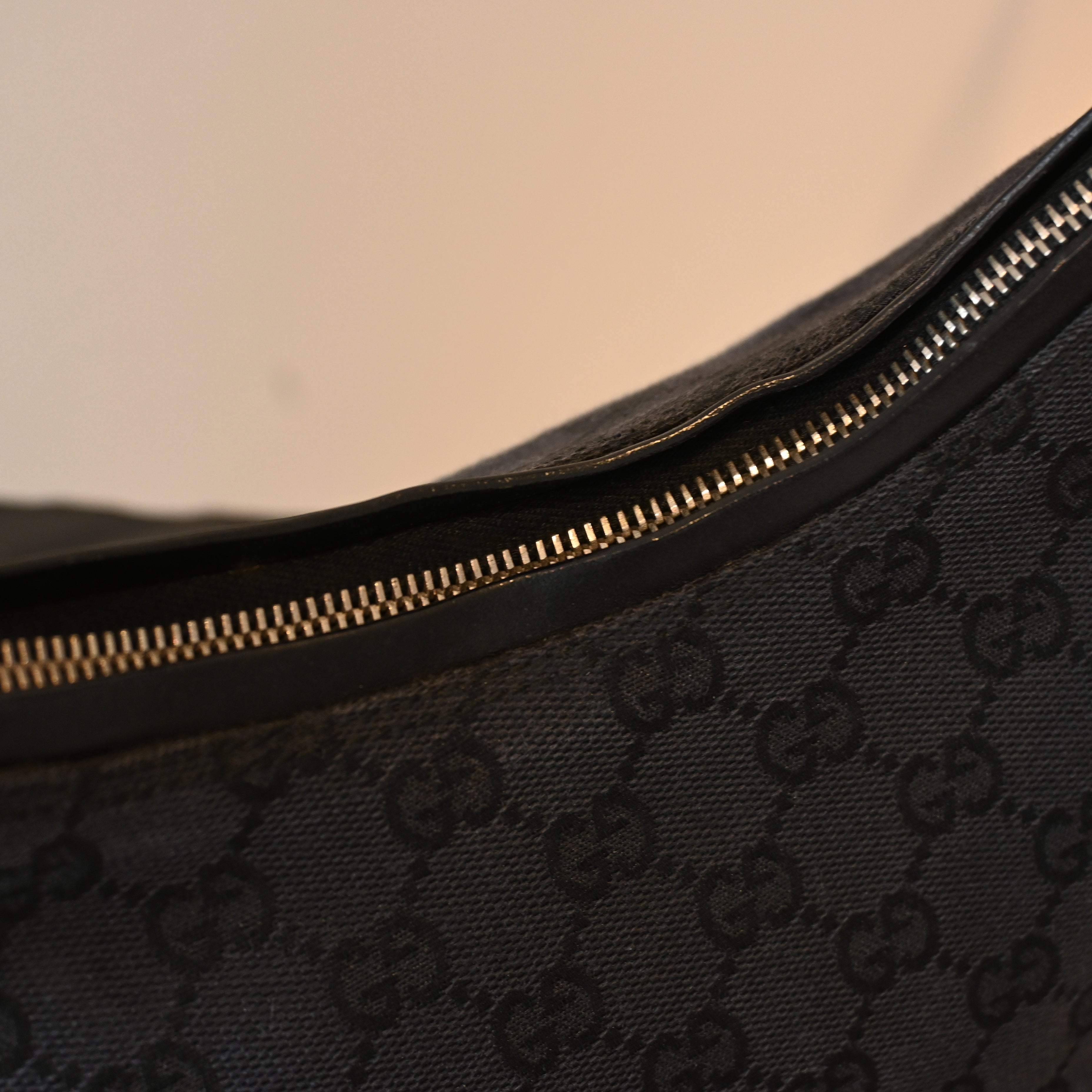 Gucci GG Black Hobo - Leluxe Vintage Sdn. Bhd.