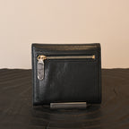 Chanel Coco Trifold Calfskin Wallet with Floral Charm Logo