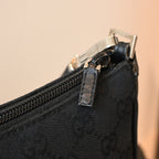 Gucci GG Canvas Bamboo Hobo - Leluxe Vintage Sdn. Bhd.