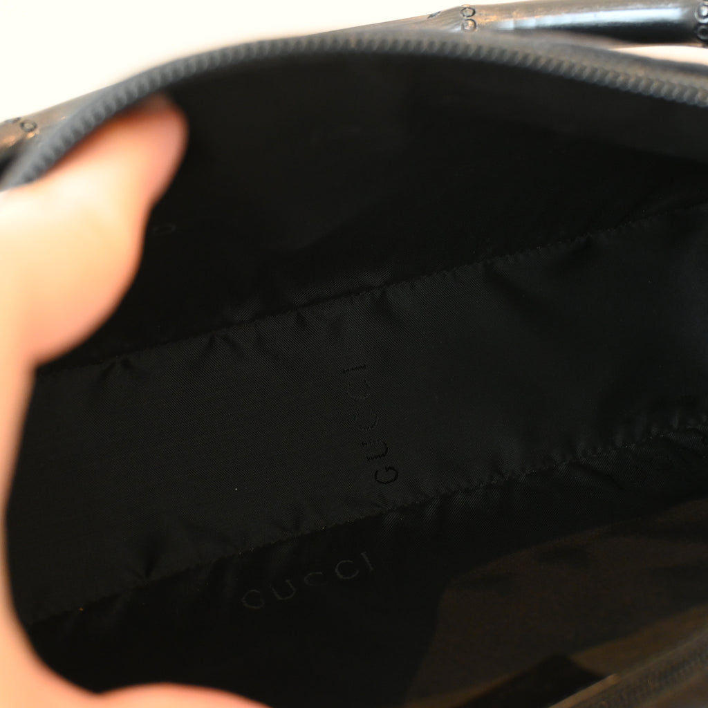 Gucci GG Canvas Bamboo Hobo - Leluxe Vintage Sdn. Bhd.