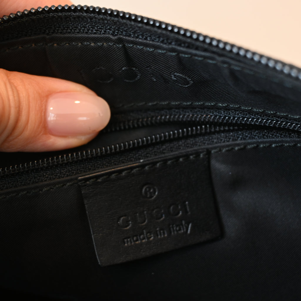 Gucci GG Canvas Bamboo Hobo - Leluxe Vintage Sdn. Bhd.