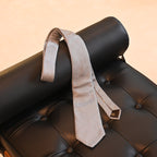 Louis Vuitton Silver Stripe Necktie in Silk