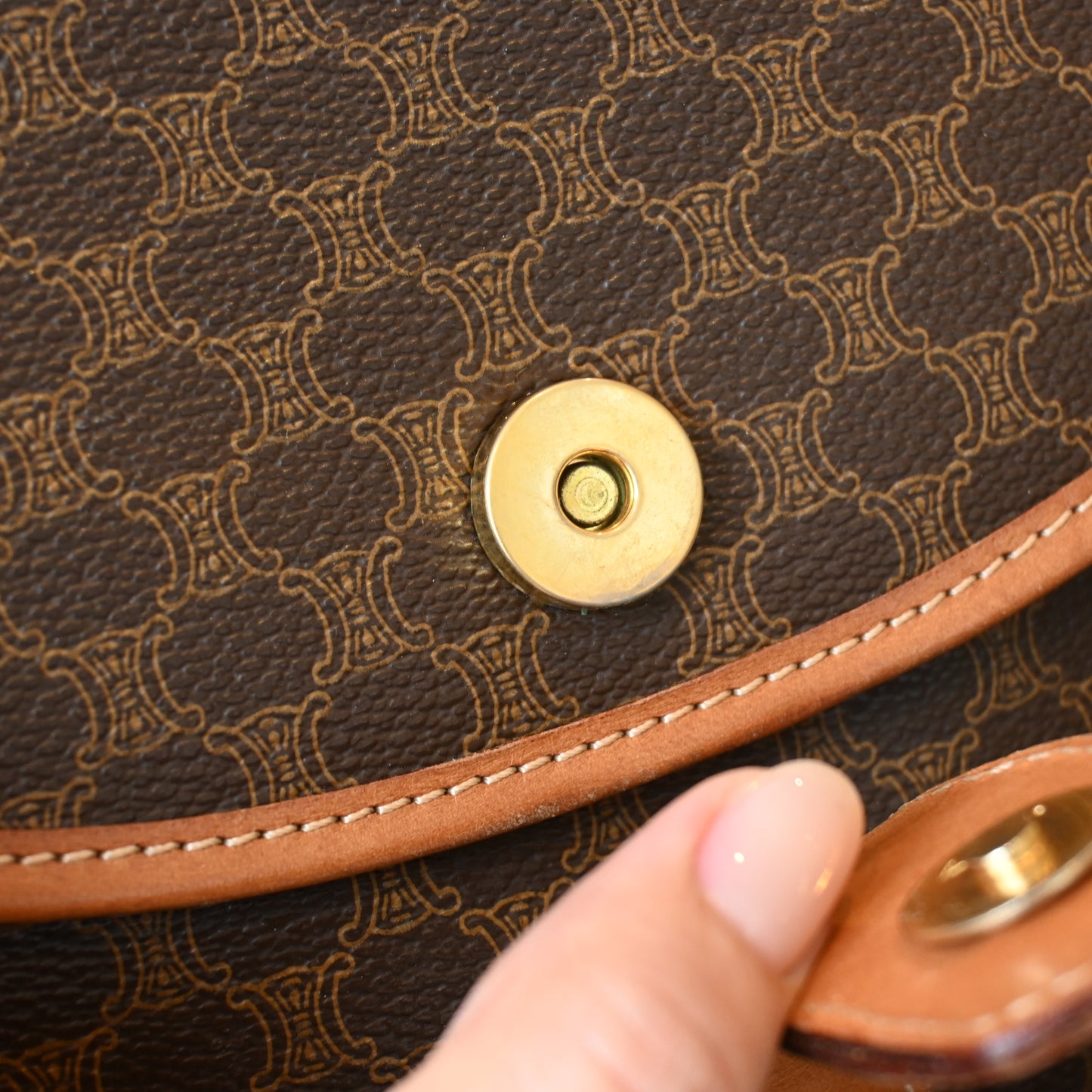 Celine Macadam Crossbody Bag F/06