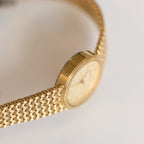 Seiko Frosted Gold Dial with Mesh Bracelet Watch 2P21-0B70