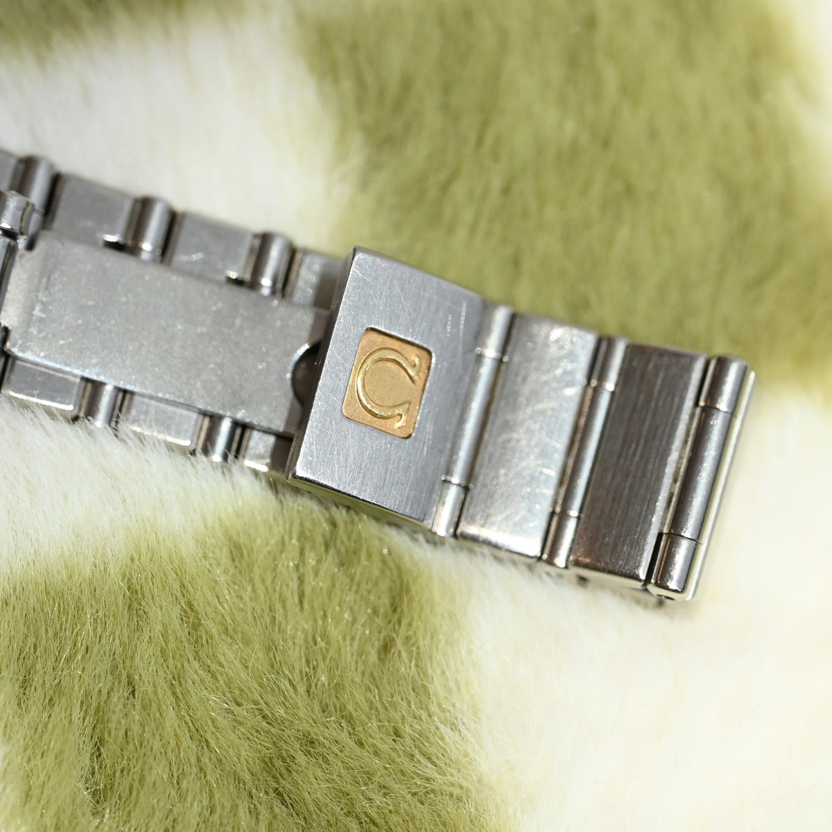 Omega Constellation Quadra Mini Pink MOP Dial Watch