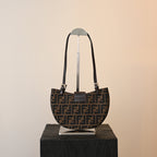 Fendi Zucca Canvas Hobo