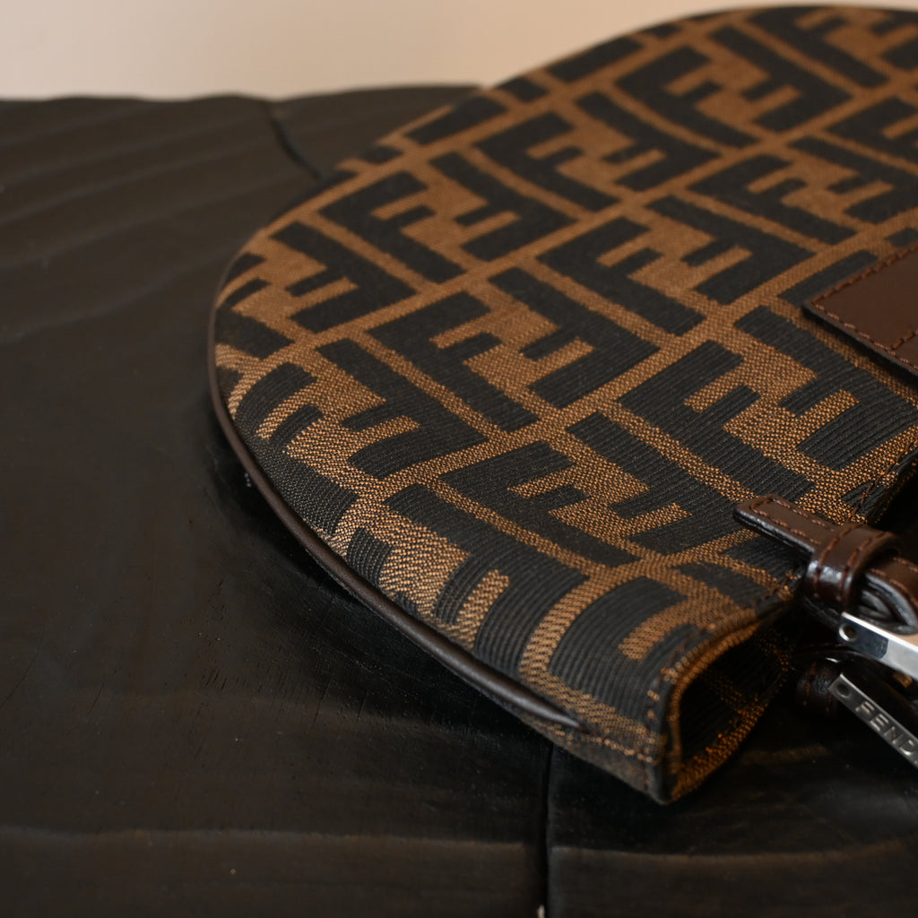 Fendi Zucca Canvas Hobo