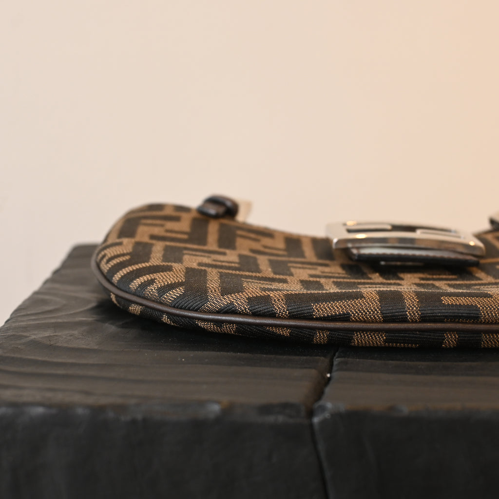Fendi Zucca Canvas Hobo