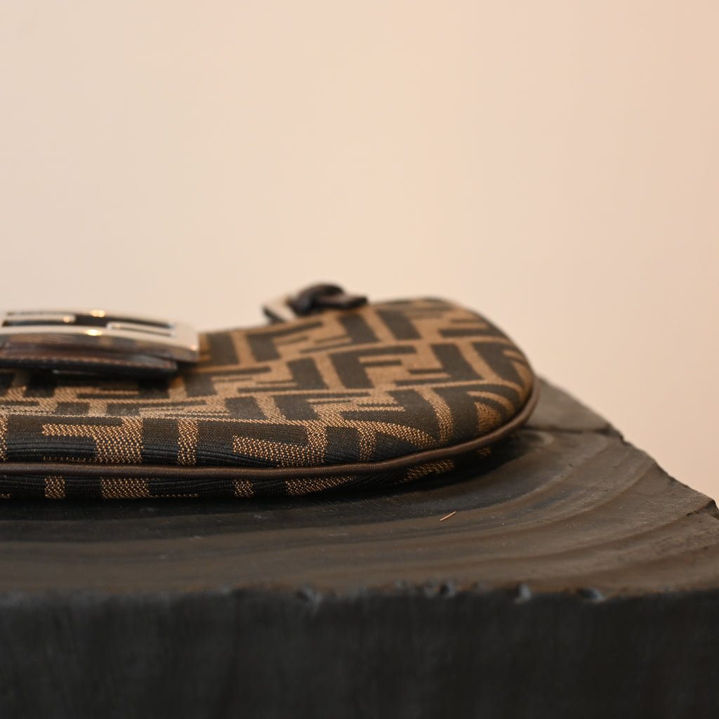 Fendi Zucca Canvas Hobo