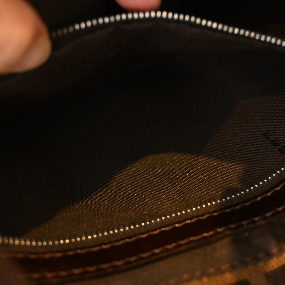 Fendi Zucca Canvas Hobo