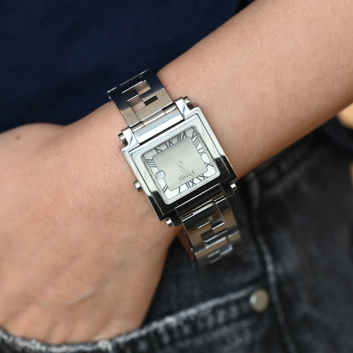 Fendi Quadro 071-6000G-579 Watch - Leluxe Vintage Sdn. Bhd.