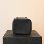 Chanel Vintage Vanity Case Black Caviar