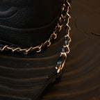 Chanel Vintage Vanity Case Black Caviar