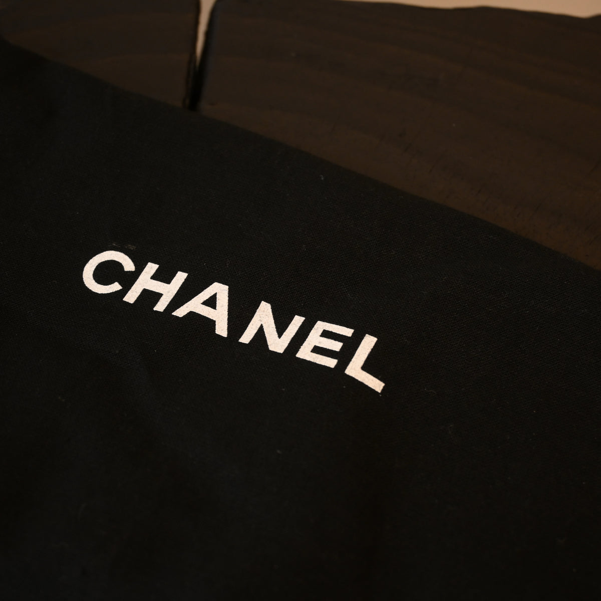 Chanel Vintage Vanity Case Black Caviar