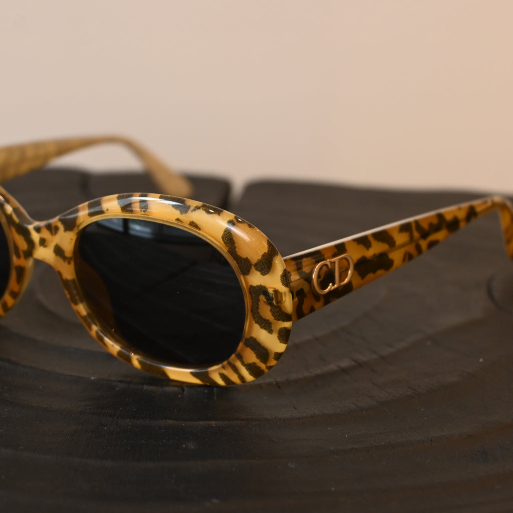 Christian Dior 2957 Leopard Pattern Sunglasses