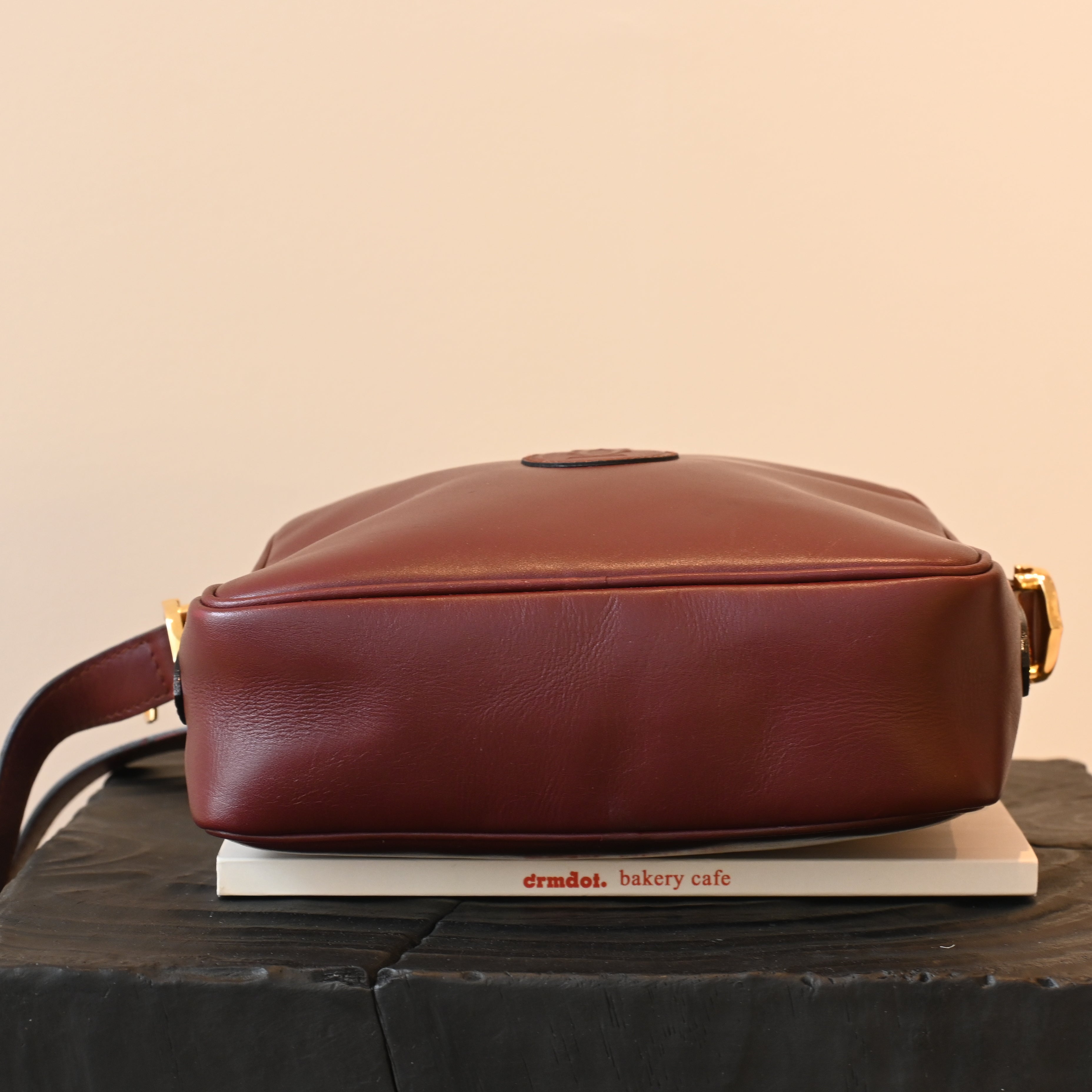 Cartier Bordeaux Crossbody Bag - Leluxe Vintage Sdn. Bhd.