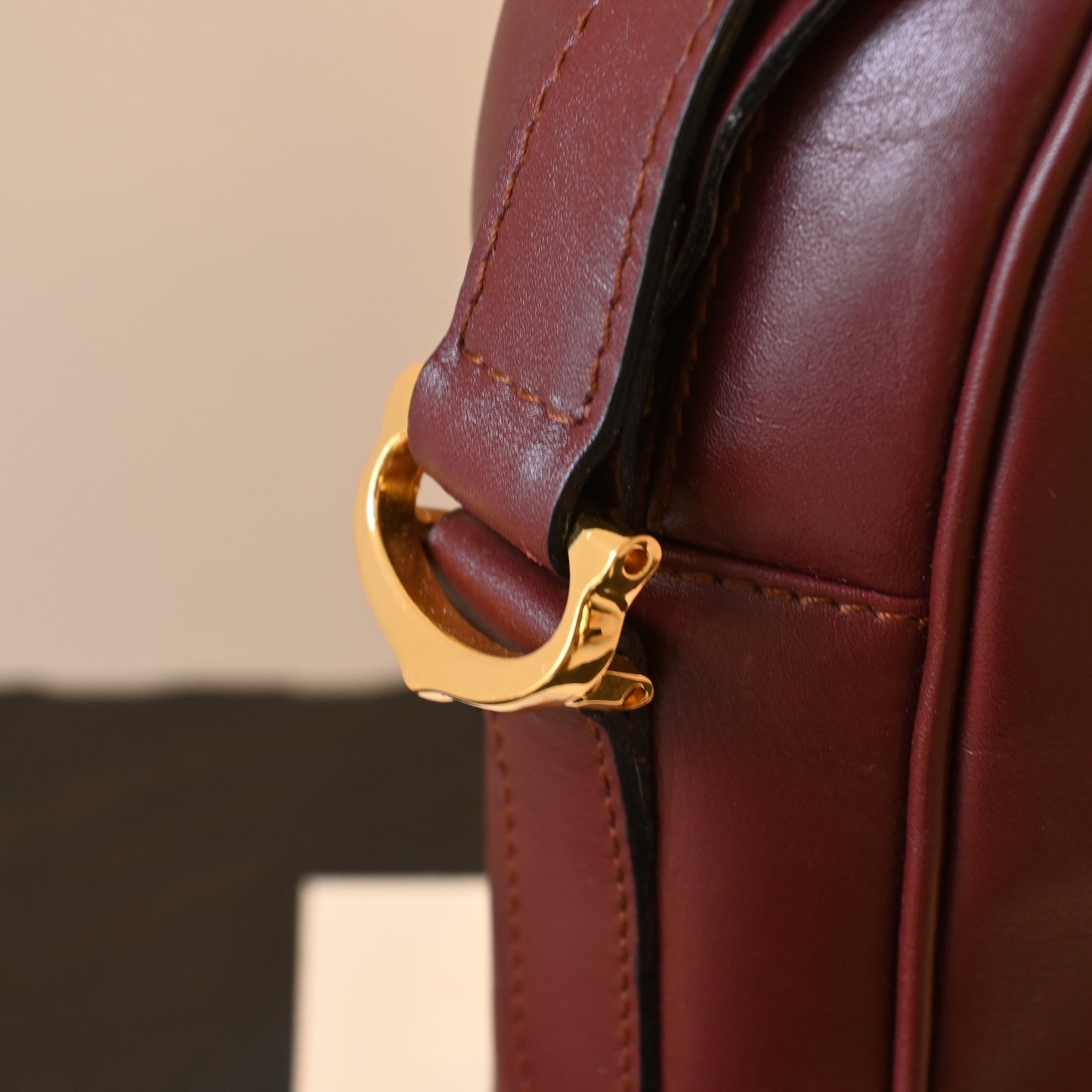 Cartier Bordeaux Crossbody Bag