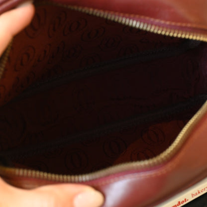Cartier Bordeaux Crossbody Bag
