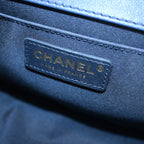 Chanel Cruise Chevron Boy Old Medium Braided Flap - Leluxe Vintage Sdn. Bhd.