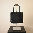 Gucci GG Black Canvas Mini Tote - Leluxe Vintage Sdn. Bhd.