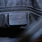 Gucci GG Black Canvas Mini Tote - Leluxe Vintage Sdn. Bhd.