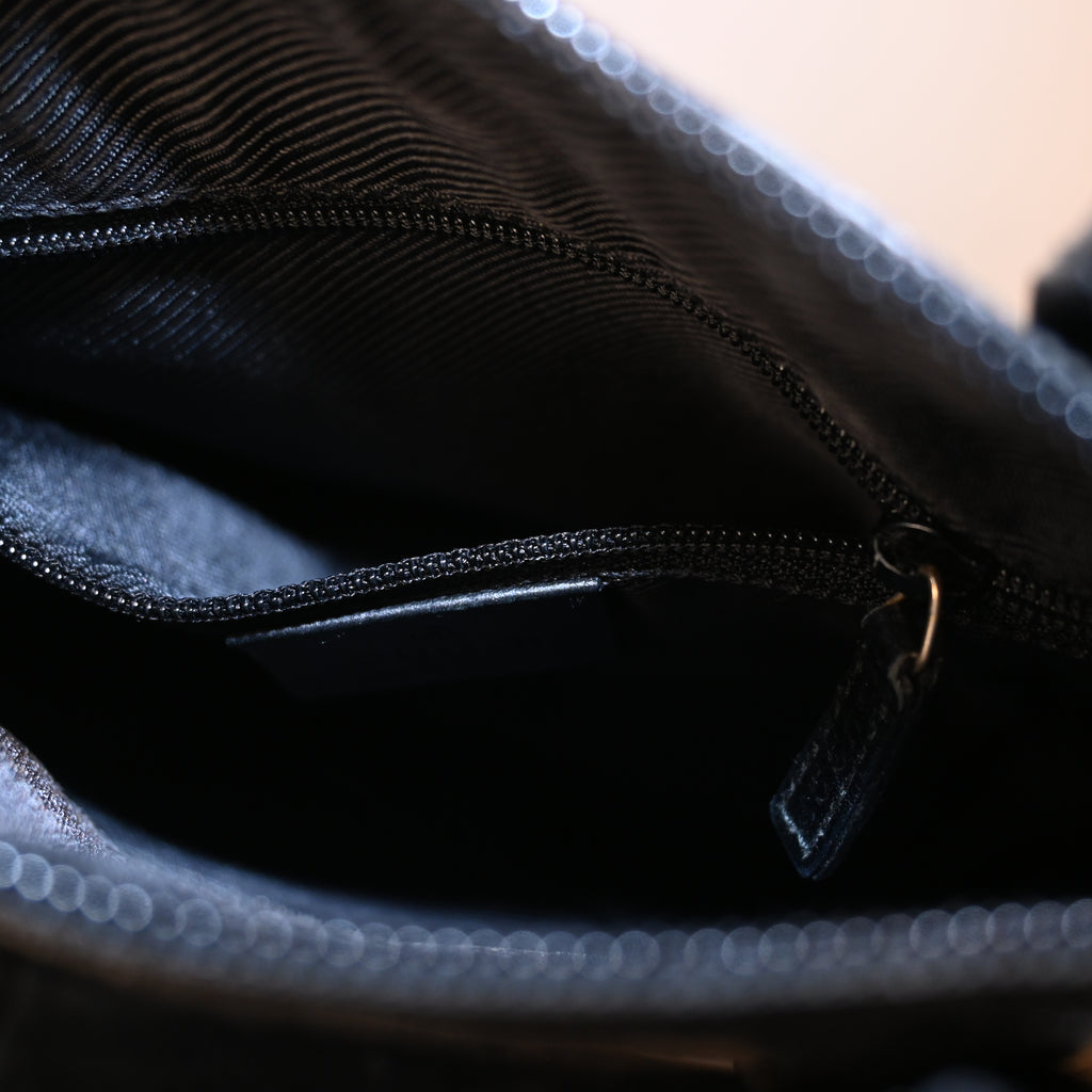 Gucci GG Black Canvas Mini Tote - Leluxe Vintage Sdn. Bhd.