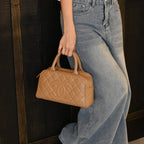 Chanel Matelasse Bowling Bag - Leluxe Vintage Sdn. Bhd.